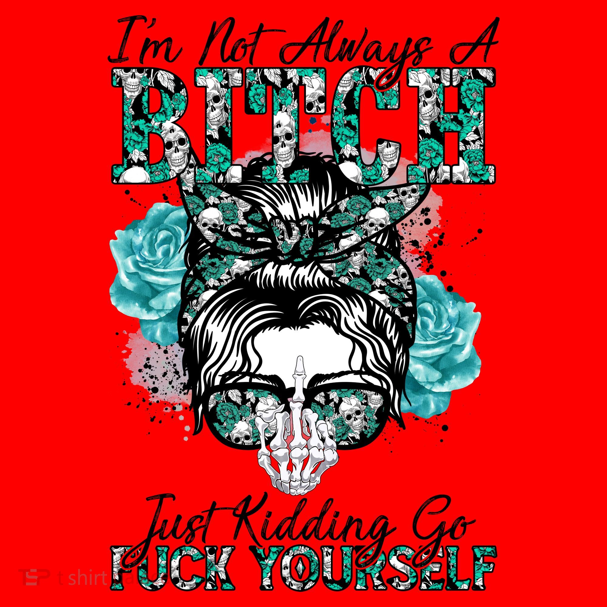 I'm Not Always A B*tch Just Kidding Go F*ck Yourself Funny Santa Hat