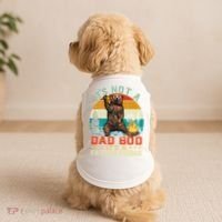 It's Not A Dad Bod It's A Father Figure Funny Bear Fathers Meaningful Gift Doggie Tank thumb 2