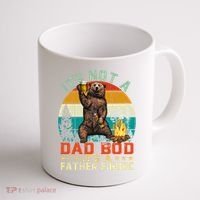 It's Not A Dad Bod It's A Father Figure Funny Bear Fathers Meaningful Gift Coffee Mug thumb 1