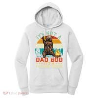 It's Not A Dad Bod It's A Father Figure Funny Bear Fathers Meaningful Gift Women's Hoodie thumb 0