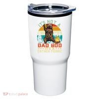 It's Not A Dad Bod It's A Father Figure Funny Bear Fathers Meaningful Gift Tumbler thumb 0