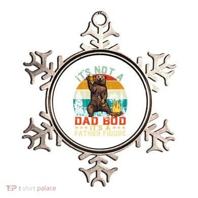 It's Not A Dad Bod It's A Father Figure Funny Bear Fathers Meaningful Gift Ornament