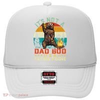 It's Not A Dad Bod It's A Father Figure Funny Bear Fathers Meaningful Gift Hat thumb 0