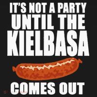 ITS NOT A PARTY UNTIL THE KIELBASA COMES OUT Funny Polish Hoodie thumb 7