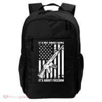 It's Not About Guns It's About Freedom Usa Ar15 Pro Gun Backpack thumb 0