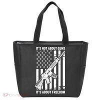It's Not About Guns It's About Freedom Usa Ar15 Pro Gun Tote Bag thumb 0