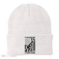 It's Not About Guns It's About Freedom Usa Ar15 Pro Gun Beanie thumb 0