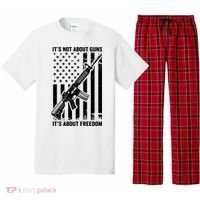 It's Not About Guns It's About Freedom Usa Ar15 Pro Gun Pajama Set thumb 0