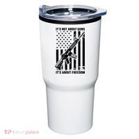 It's Not About Guns It's About Freedom Usa Ar15 Pro Gun Tumbler thumb 0