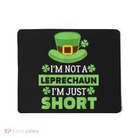St Patricks Day, Funny St Patricks Day, St Patricks Day Leprechaun Mousepad thumb 0