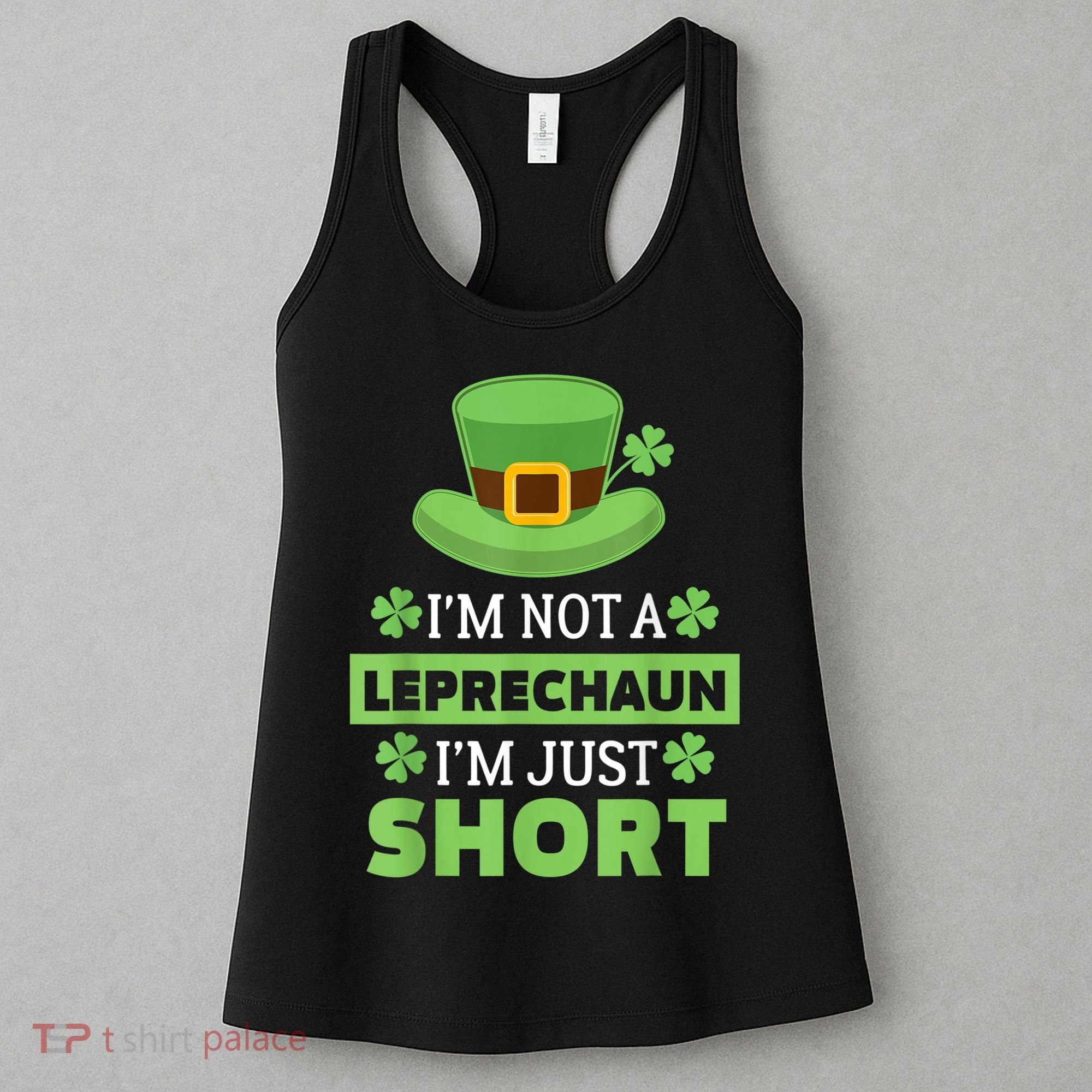 St Patricks Day, Funny St Patricks Day, St Patricks Day Leprechaun Women's Tank Top