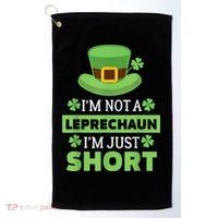 St Patricks Day, Funny St Patricks Day, St Patricks Day Leprechaun Golf Towel thumb 0