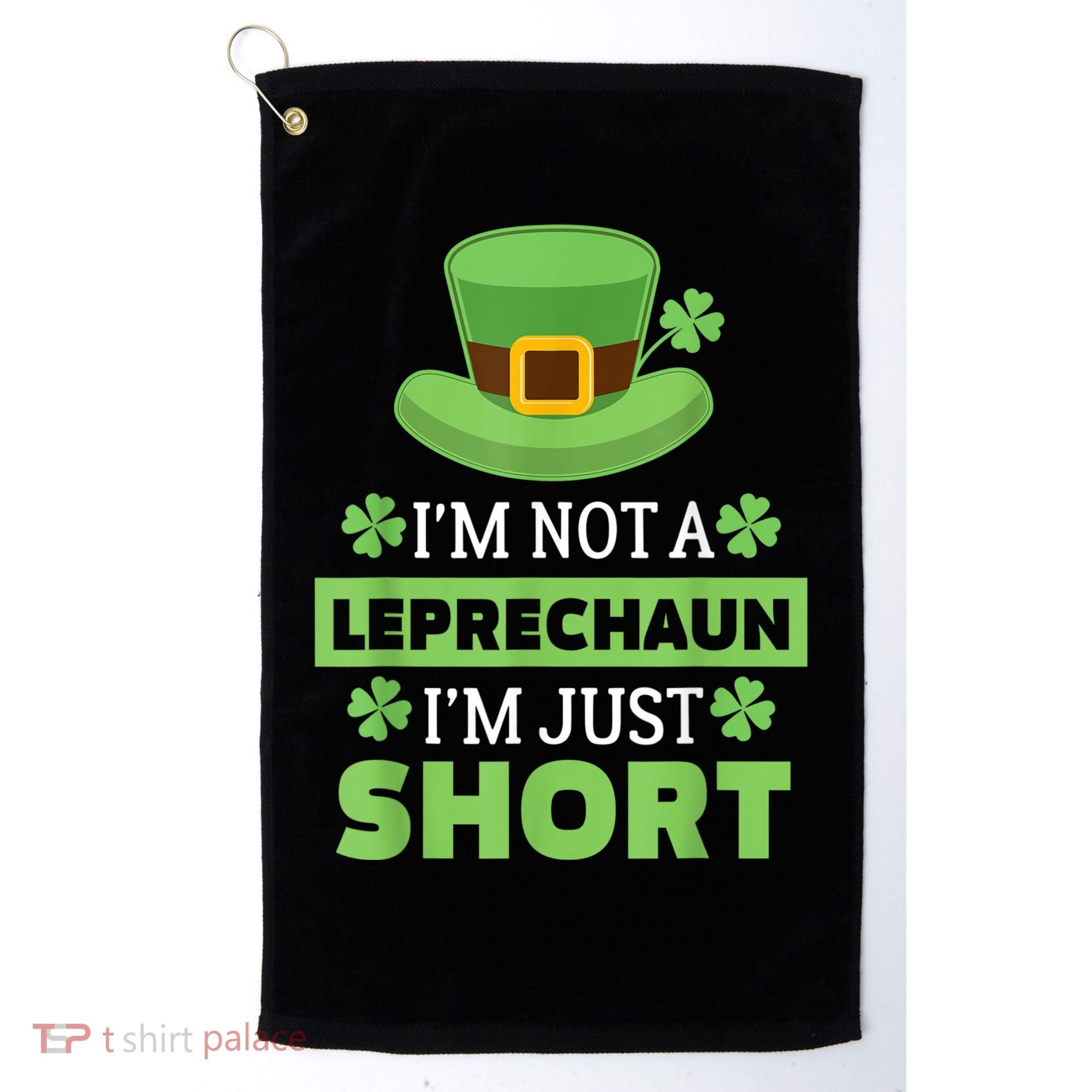 St Patricks Day, Funny St Patricks Day, St Patricks Day Leprechaun Golf Towel