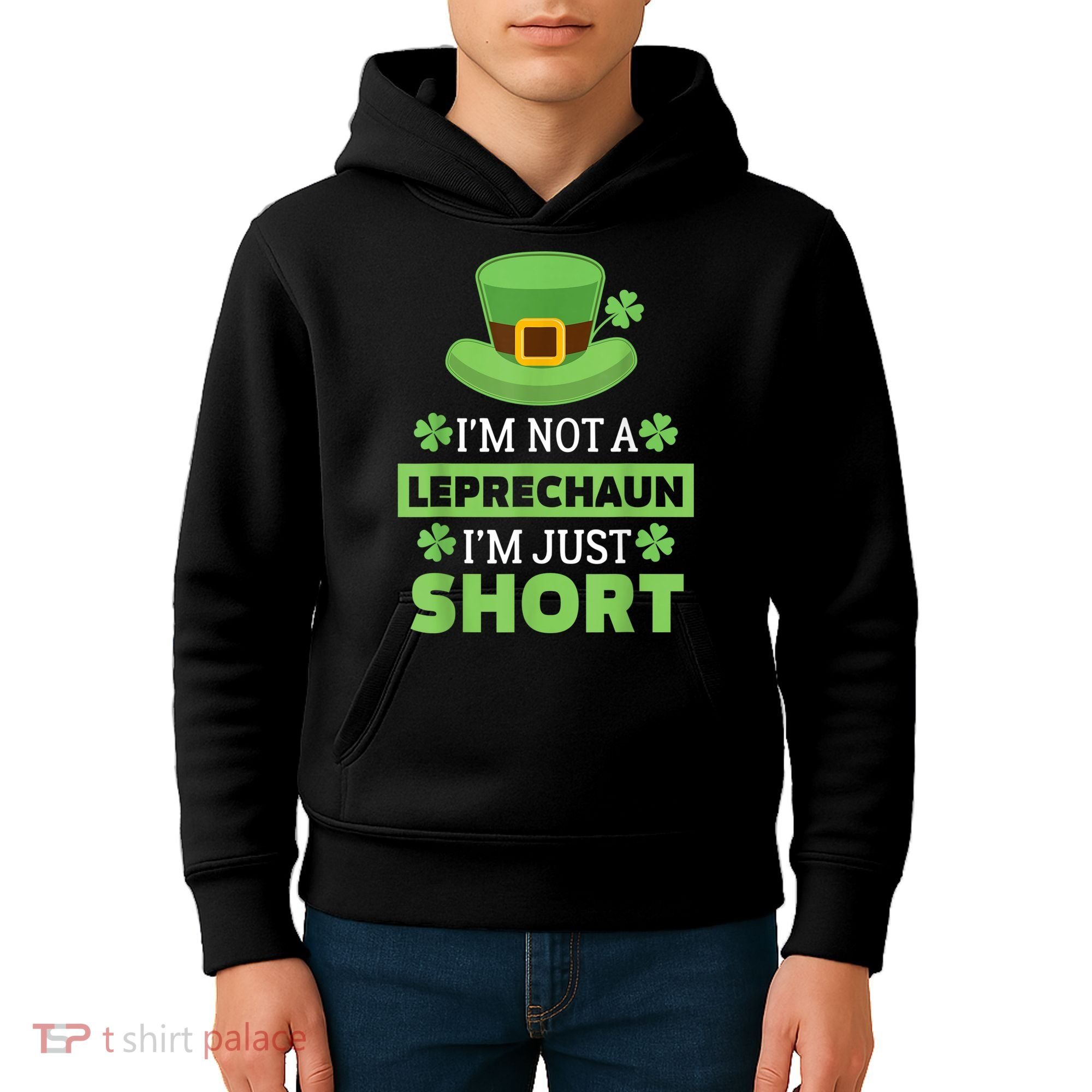 St Patricks Day, Funny St Patricks Day, St Patricks Day Leprechaun Kids Hoodie