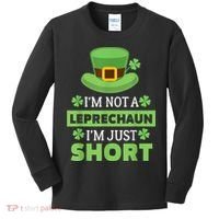St Patricks Day, Funny St Patricks Day, St Patricks Day Leprechaun Kids Long Sleeve Shirt thumb 0