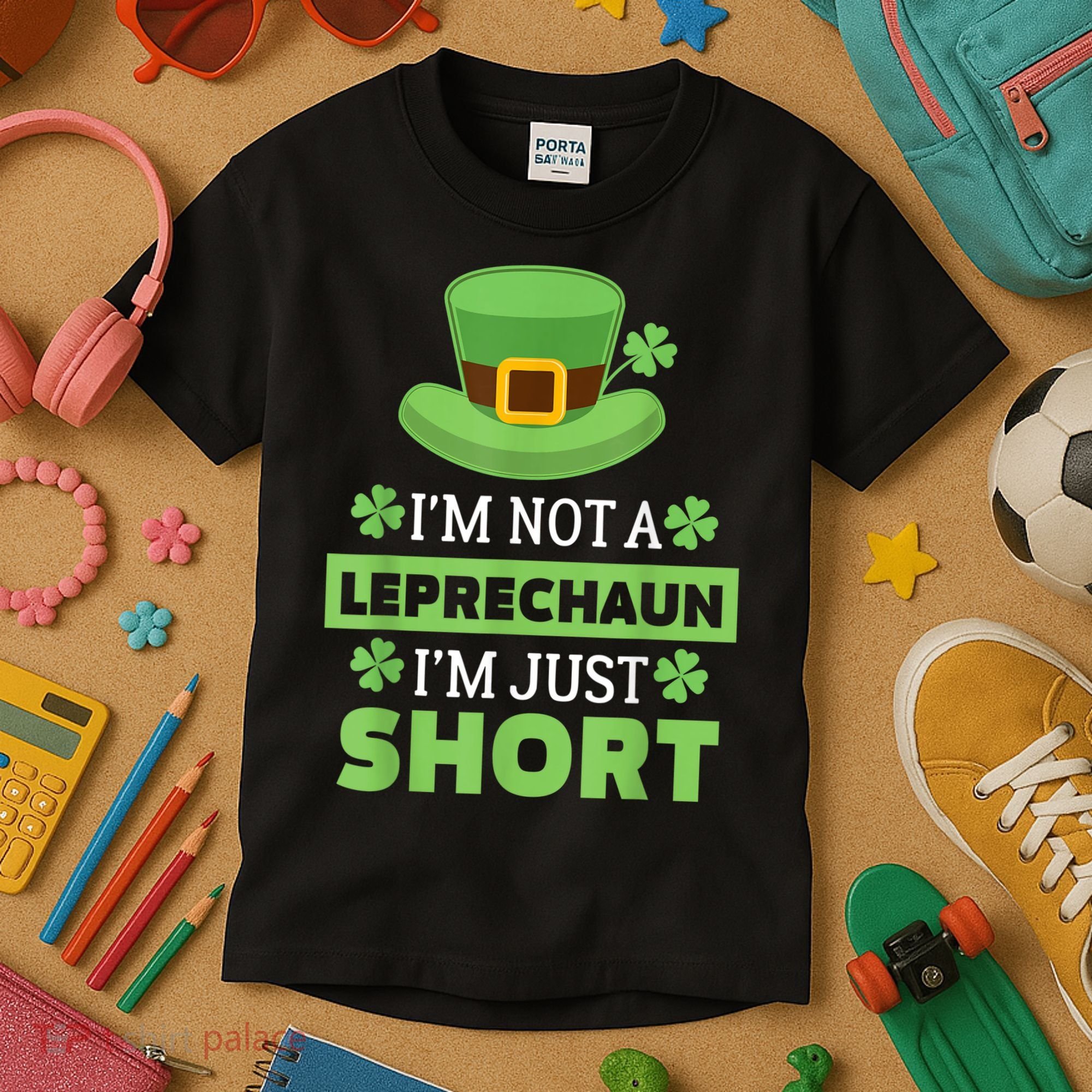St Patricks Day, Funny St Patricks Day, St Patricks Day Leprechaun Kids T-Shirt
