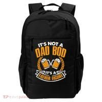 It's Not A Dad Bod It's A Father Figure Drinking Beer Backpack thumb 0