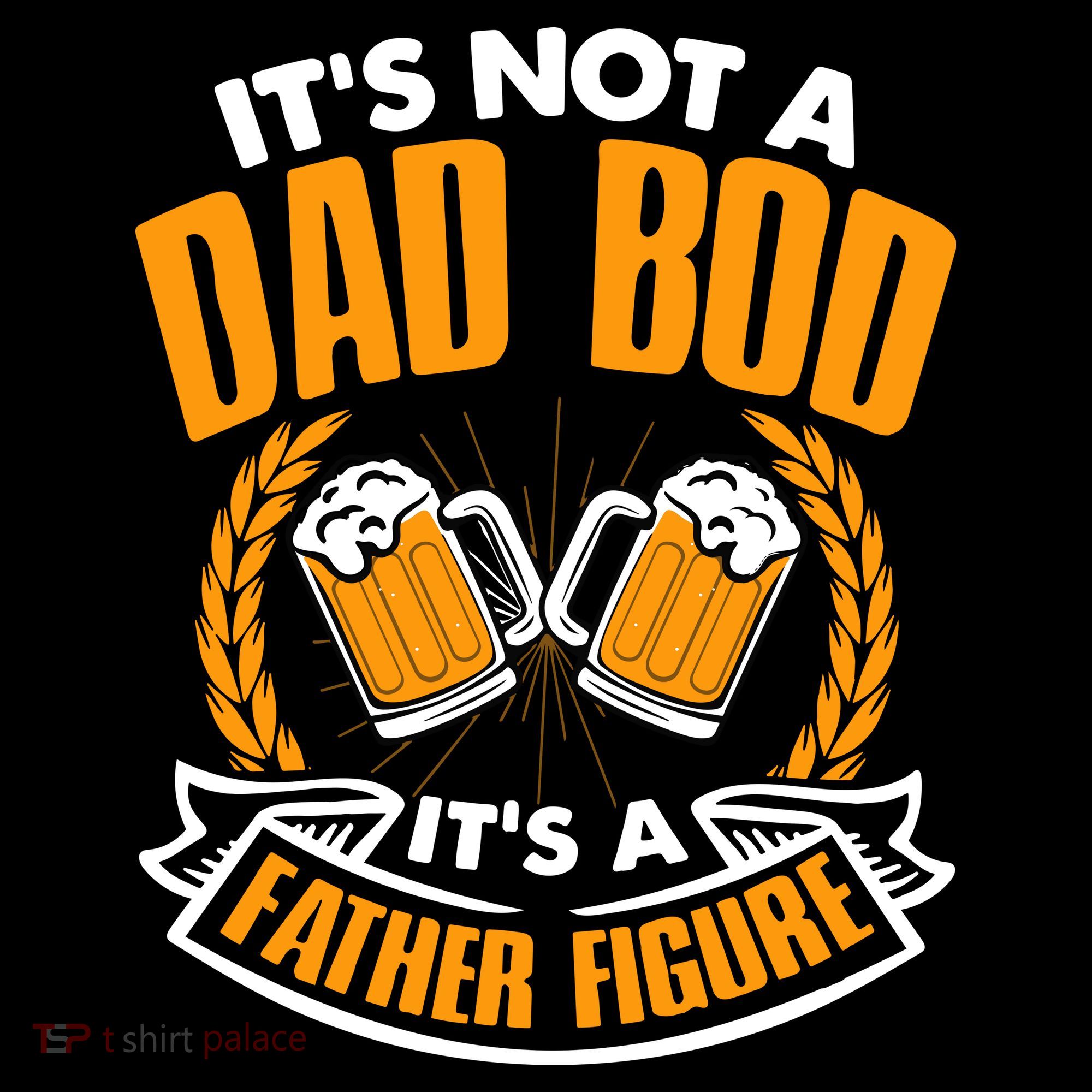 It's Not A Dad Bod It's A Father Figure Drinking Beer Ornament