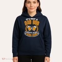 It's Not A Dad Bod It's A Father Figure Drinking Beer Hoodie thumb 5