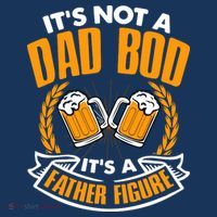It's Not A Dad Bod It's A Father Figure Drinking Beer Women's Long Sleeve Shirt thumb 2