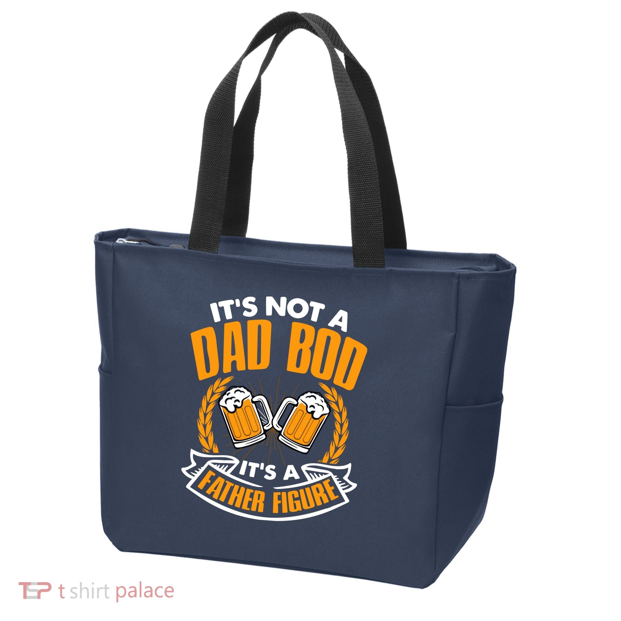 It's Not A Dad Bod It's A Father Figure Drinking Beer Tote Bag