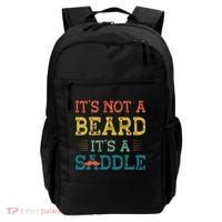 It's Not A Beard It's A Saddle for Fathers Day Backpack thumb 0