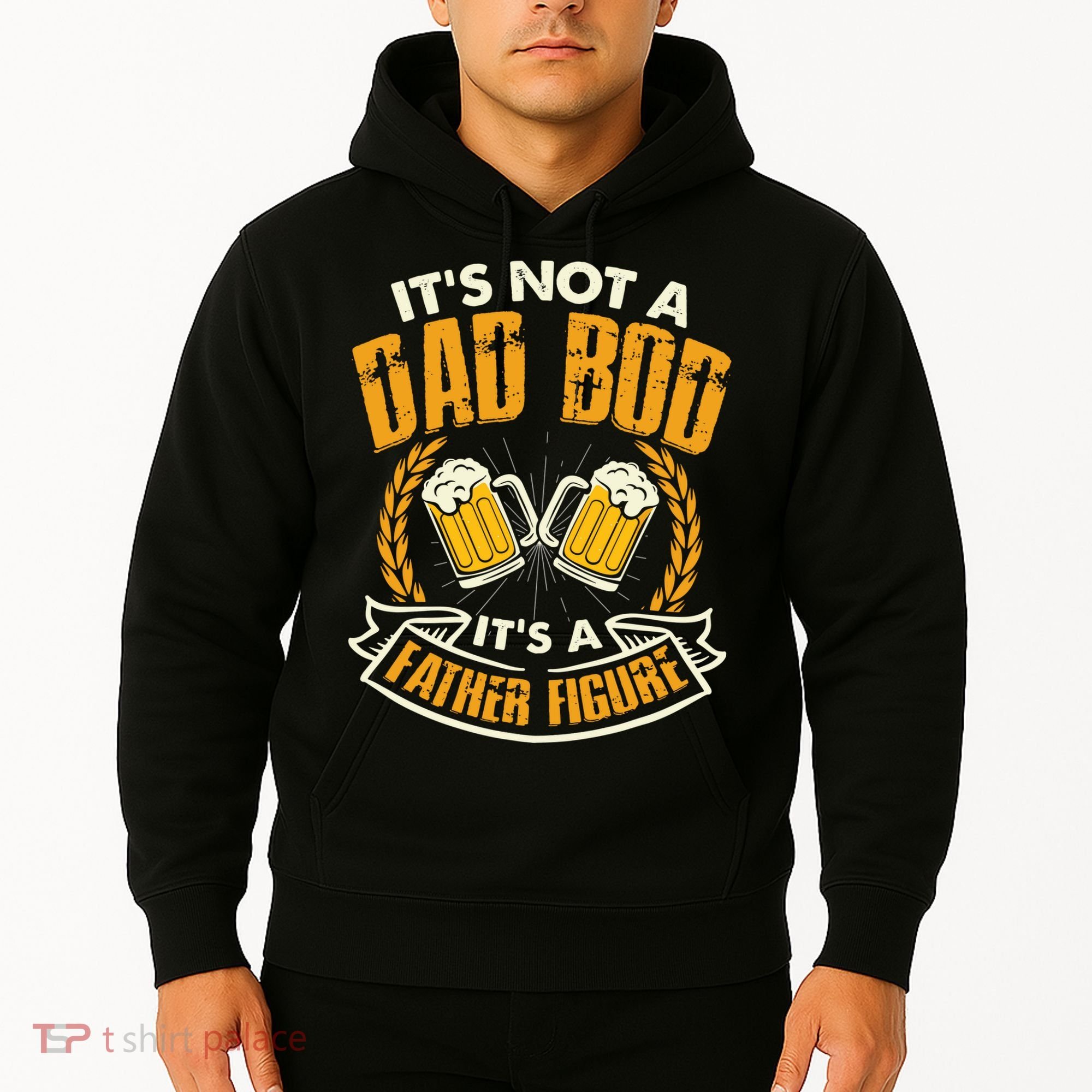 It's Not A Dad Bod It's A Father Figure Father's Day Funny Hoodie