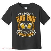 It's Not A Dad Bod It's A Father Figure Father's Day Funny Toddler T-Shirt thumb 0
