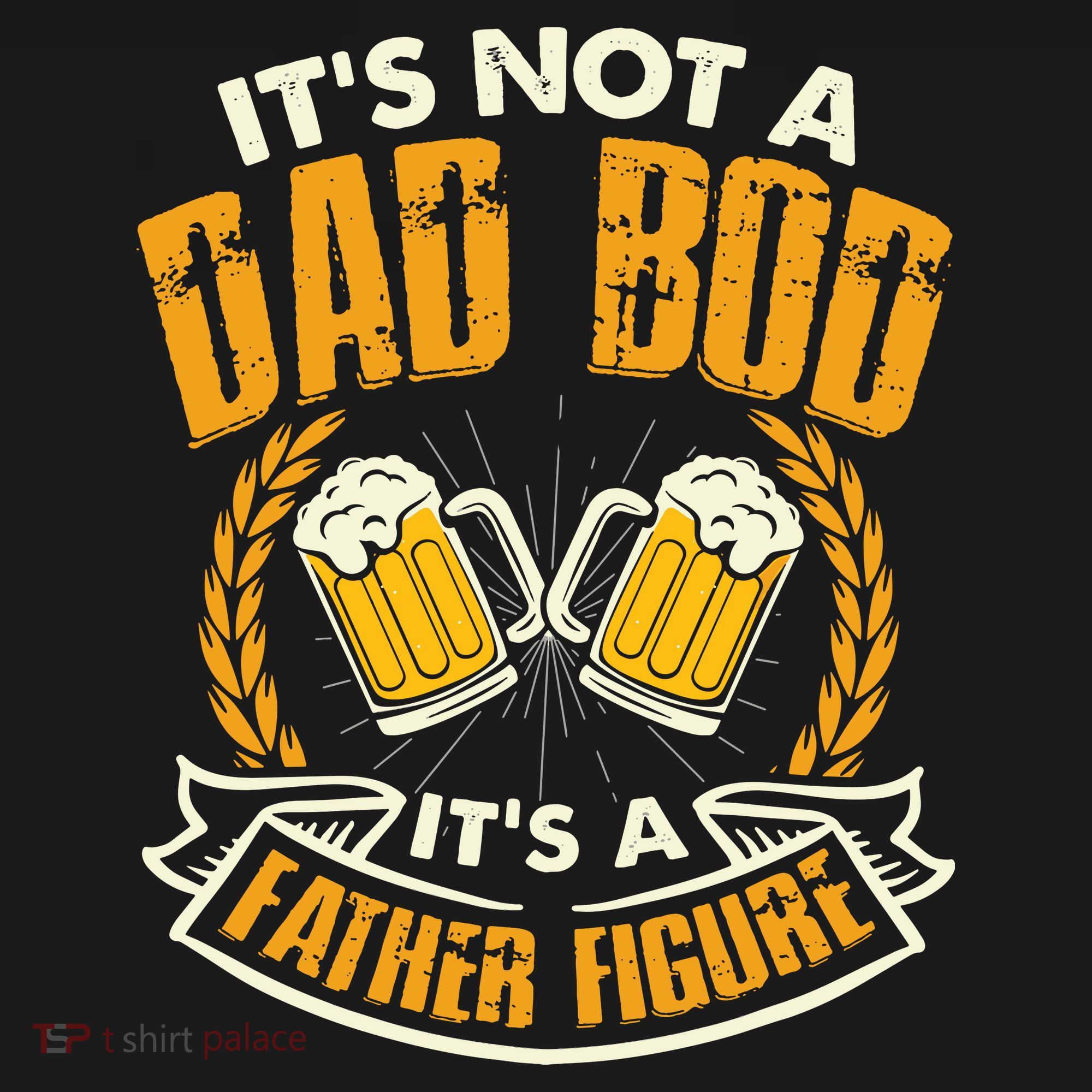 It's Not A Dad Bod It's A Father Figure Father's Day Funny Kids Hoodie