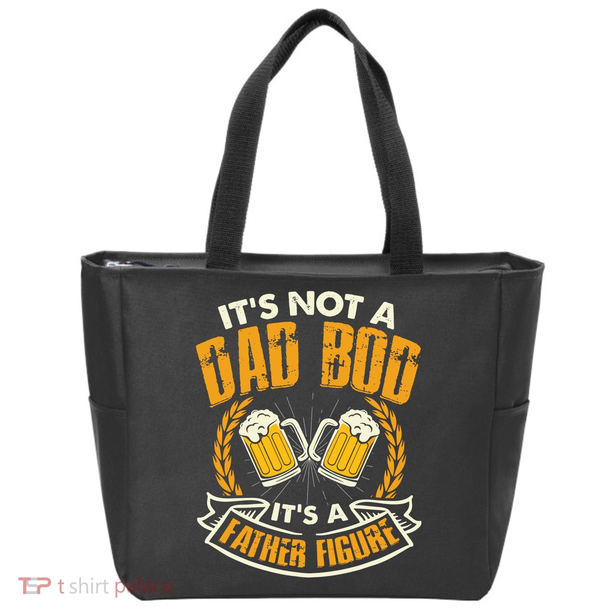 It's Not A Dad Bod It's A Father Figure Father's Day Funny Tote Bag