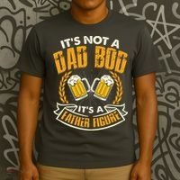 It's Not A Dad Bod It's A Father Figure Father's Day Funny T-Shirt thumb 3
