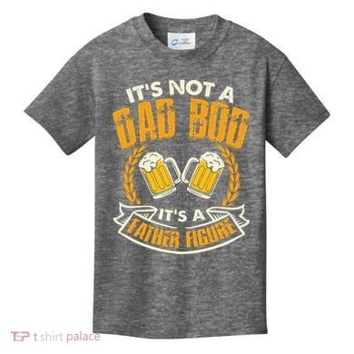 It's Not A Dad Bod It's A Father Figure Father's Day Funny Kids T-Shirt