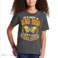 It's Not A Dad Bod It's A Father Figure Father's Day Funny Kids T-Shirt thumb 2