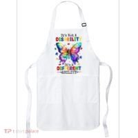 Its Not A Disability Its A Different Ability Autism Butterfly Apron thumb 0