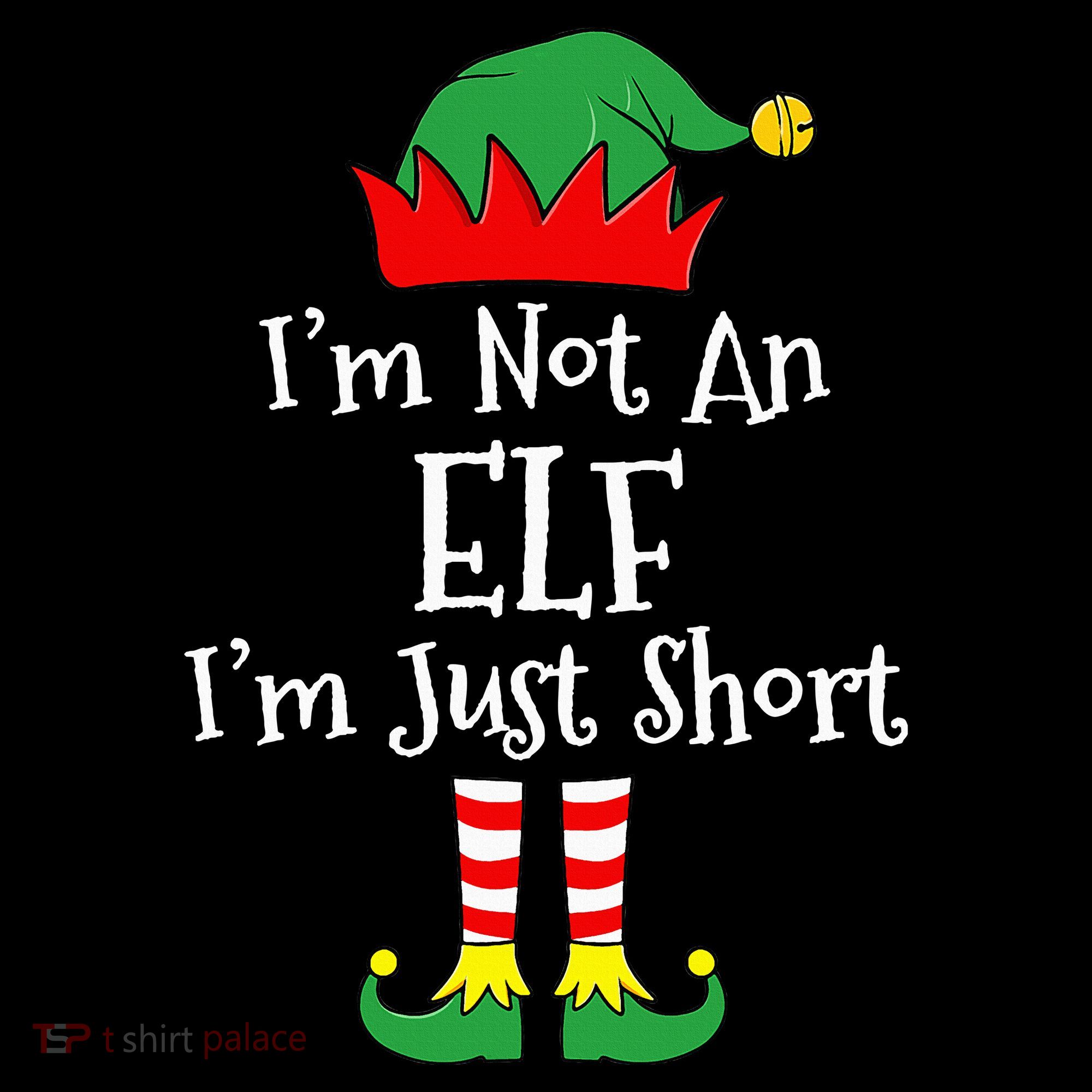I'm Not An Elf Im Just Short Funny Christmas Matching Family  Coffee Mug