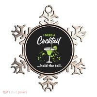 I Need A Cocktail Hold The Tail Mixed Drink Shot Alcohol Bar Ornament thumb 0