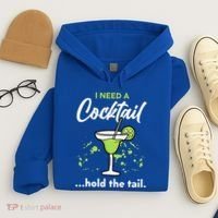 I Need A Cocktail Hold The Tail Mixed Drink Shot Alcohol Bar Hoodie thumb 4