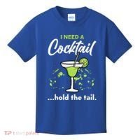 I Need A Cocktail Hold The Tail Mixed Drink Shot Alcohol Bar Kids T-Shirt thumb 0