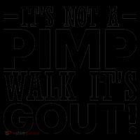 It's Not A Pimp Walk It's Gout Funny Old Man Coffee Mug thumb 5