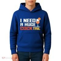 I Need A Huge Cocktail Fun Adult Humour ’S Embarrassing Cool Gift Kids Hoodie thumb 4