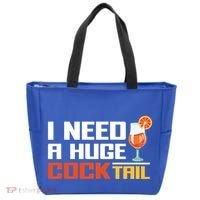 I Need A Huge Cocktail Fun Adult Humour ’S Embarrassing Cool Gift Tote Bag thumb 0