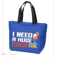 I Need A Huge Cocktail Fun Adult Humour ’S Embarrassing Cool Gift Tote Bag thumb 3