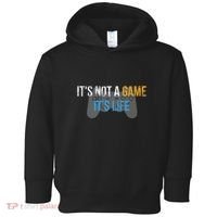 ItS Not A Game ItS Life Toddler Hoodie thumb 0