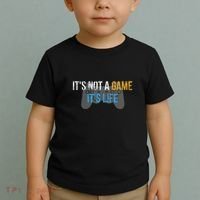 ItS Not A Game ItS Life Toddler T-Shirt thumb 2