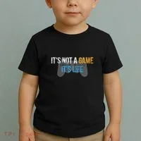 ItS Not A Game ItS Life Toddler T-Shirt thumb 2