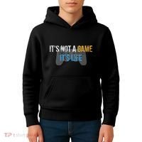 ItS Not A Game ItS Life Kids Hoodie thumb 4