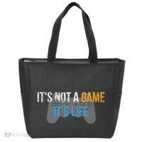 ItS Not A Game ItS Life Tote Bag thumb 0