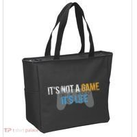 ItS Not A Game ItS Life Tote Bag thumb 2
