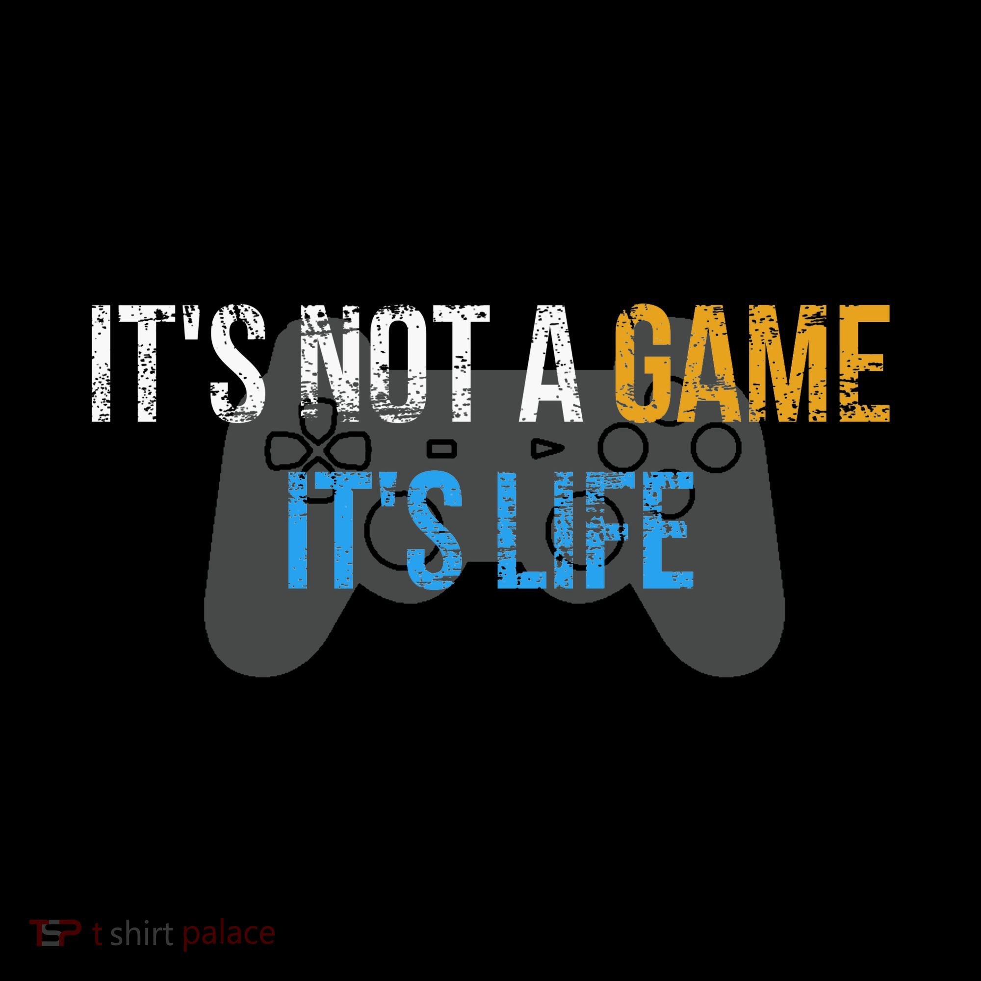 ItS Not A Game ItS Life Tote Bag