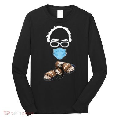 Inauguration Bernie Sanders Mittens Long Sleeve Shirt